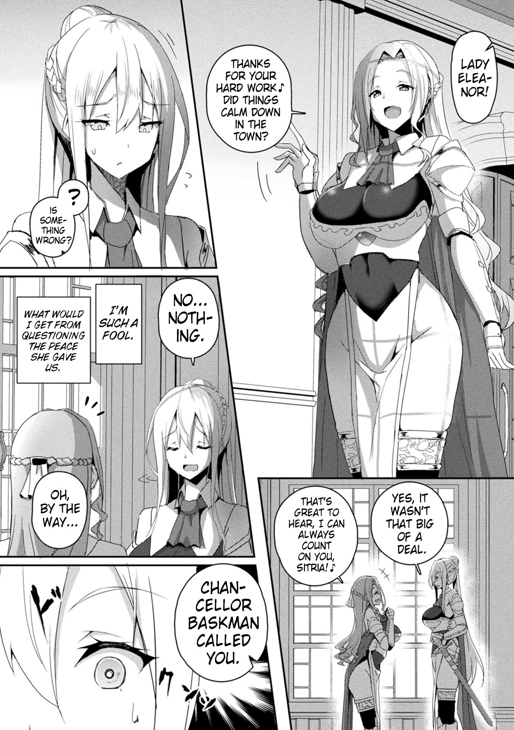 Hentai Manga Comic-Shangri-La's Offering -Tale of a Female Knight's Enslavement- Episode 1-Read-5